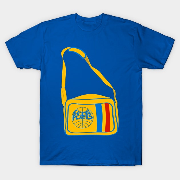 Going Places Retro Flight Bag T-Shirt by Alissa Carin